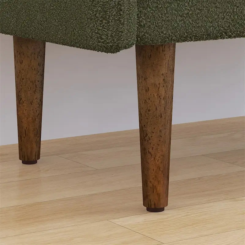 Velvet Storage Stool with Lid, Storage Ottoman Bench for Bedroom Living Room