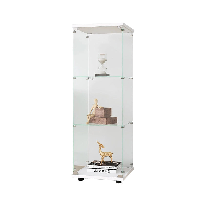 Glass Display Curio Cabinets for Living Room, Bedroom, Office