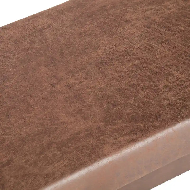 48 inch Wide Mid Century Modern Rectangle Ottoman Bench