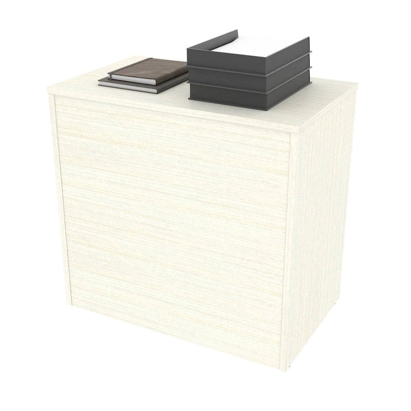 2-Drawer Lateral File Cabinet with Lock and Melamine Finish
