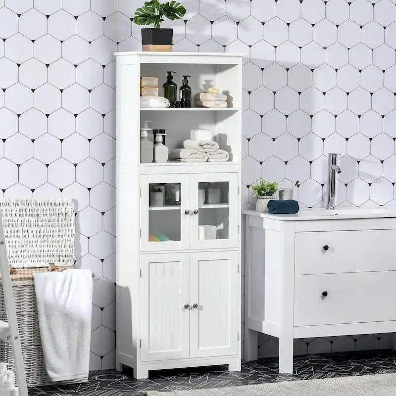 Buffet with Hutch Kitchen Pantry Freestanding Storage Cabinet