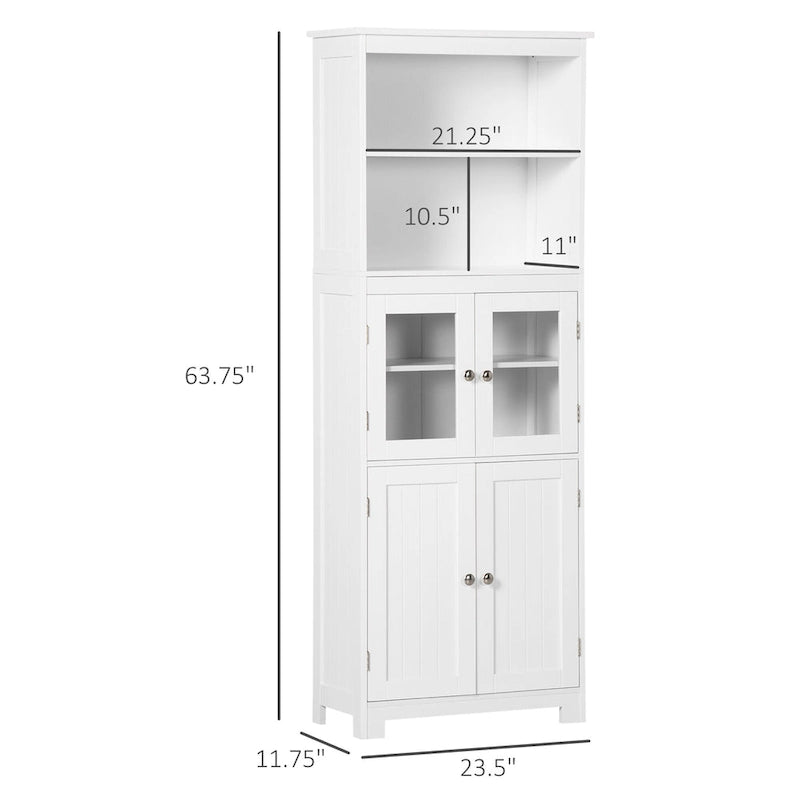 Buffet with Hutch Kitchen Pantry Freestanding Storage Cabinet