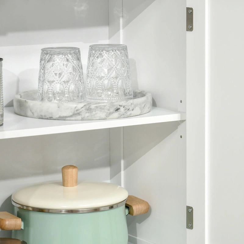 Buffet with Hutch Kitchen Pantry Freestanding Storage Cabinet