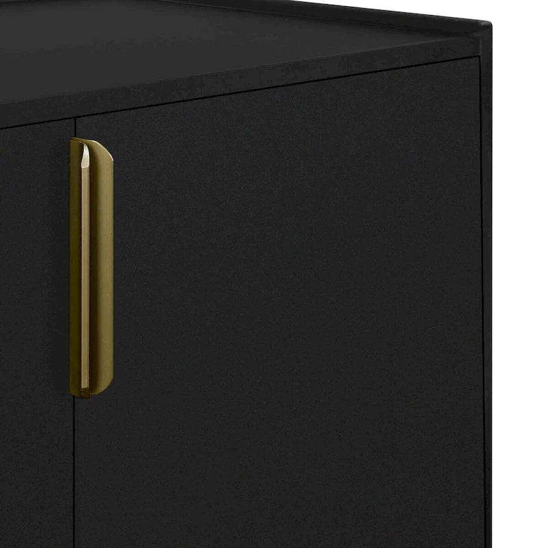 Storage Cabinet Sideboard Wooden Cabinet with 4 Doors