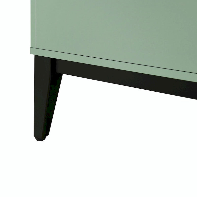 Storage Cabinet Sideboard Wooden Cabinet with 4 Doors