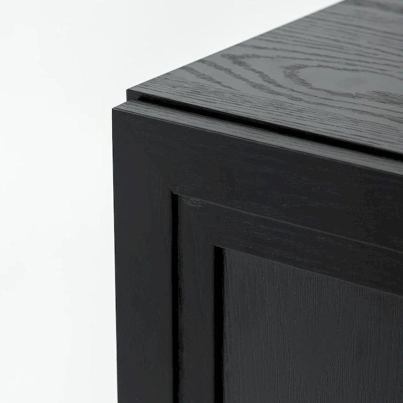 Storage Cabinet with Double Doors and Shelves