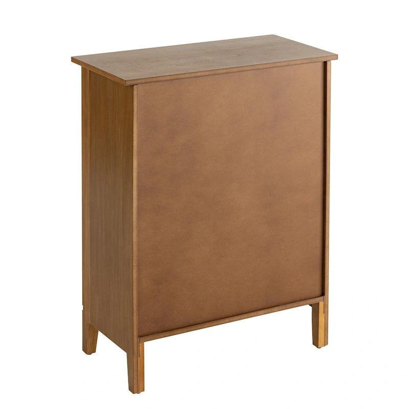Farmhouse Storage Cabinet Accent Sideboard Wood Buffet Cabinet with 2-Door and 1 Drawer